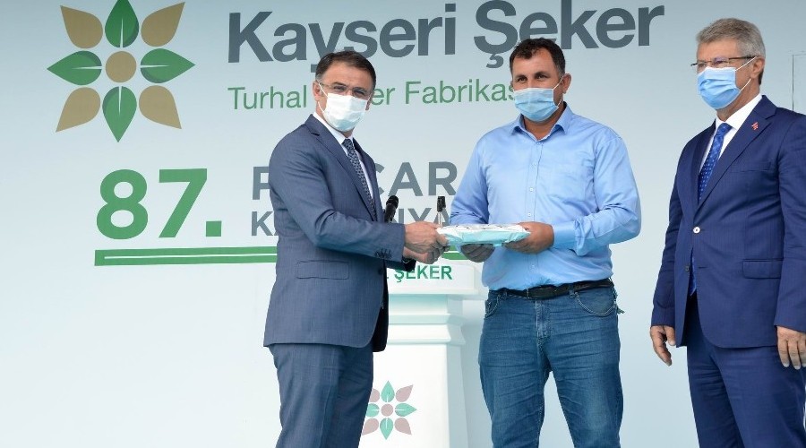 Turhal Şeker'de 87. Pancar Alım Kampanyası heyecanı