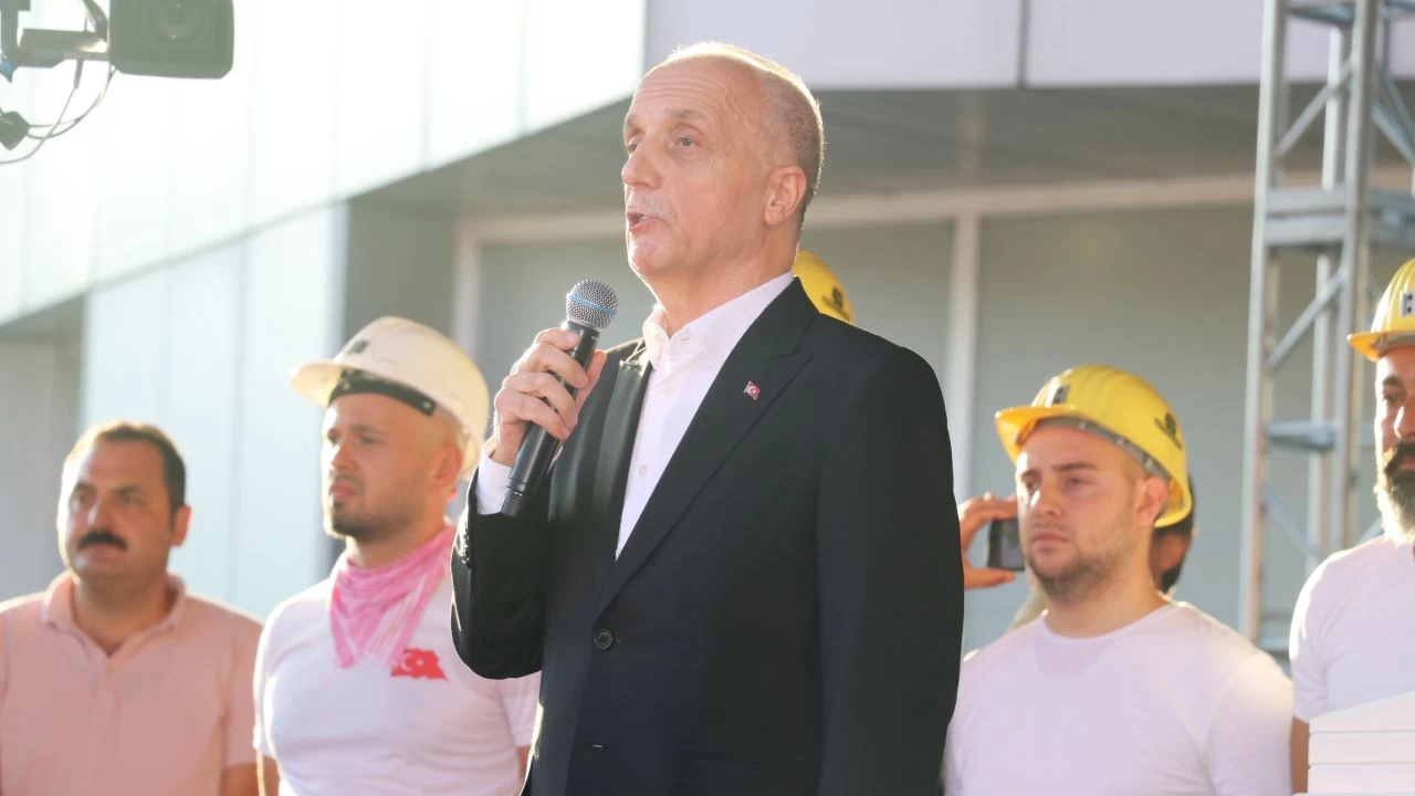 Türk-İş Genel Başkanı Ergün Atalay, Zonguldak'ta konuştu