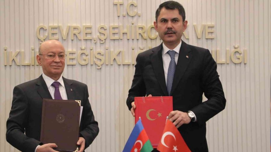 Türkiye ile Azerbaycan, inşaat alanında mutabakat zaptı imzaladı