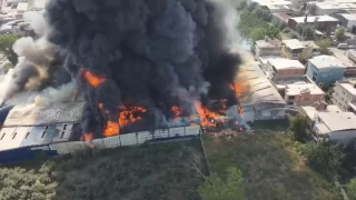 Ülkemizde geri dönüşüm tesisi yangınları sıkça görülüyor