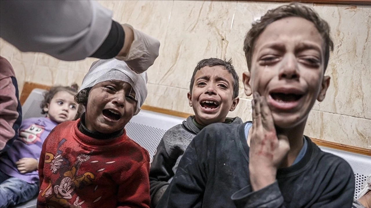 UNICEF: Gazze'de 5 yaş altı 335 bin çocuk yetersiz beslenme nedeniyle ölümle karşı karşıya