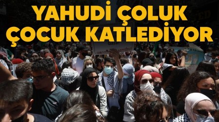 Yahudi oluk ocuk katlediyor