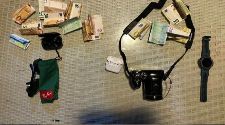 Yüzerek kaçmaya çalıştılar, yakalandılar