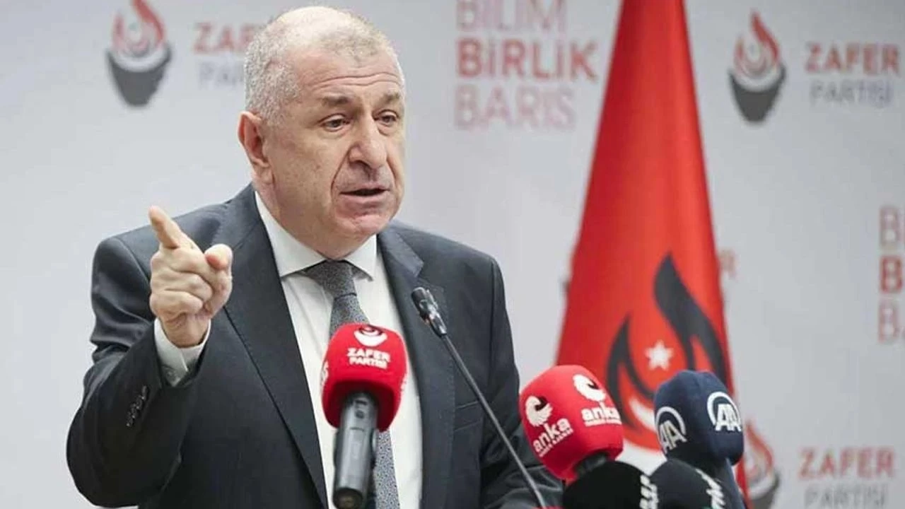 Zafer Partisi lideri mit zda'dan arpc Apo aklamas