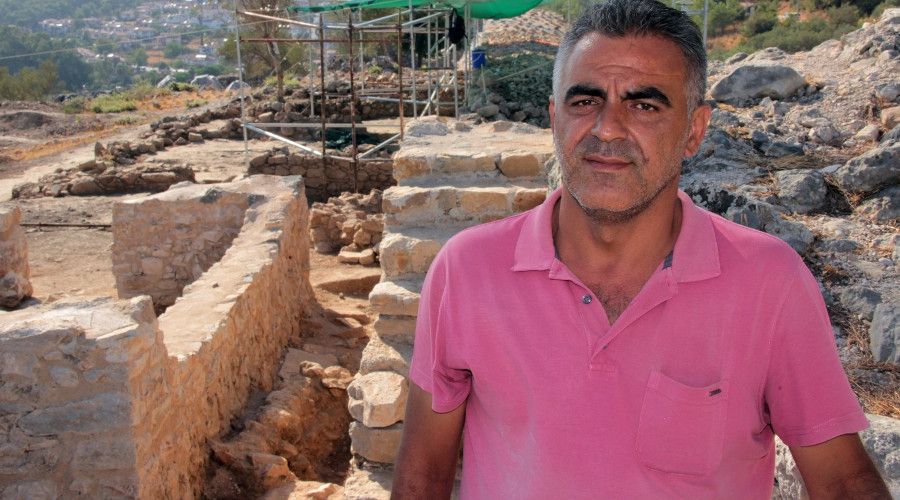 10 ay içinde kale surları ortaya çıktı
