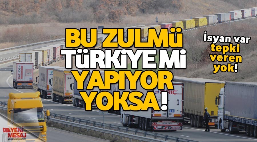 12 kilometrelik 'çile' kuyruğu