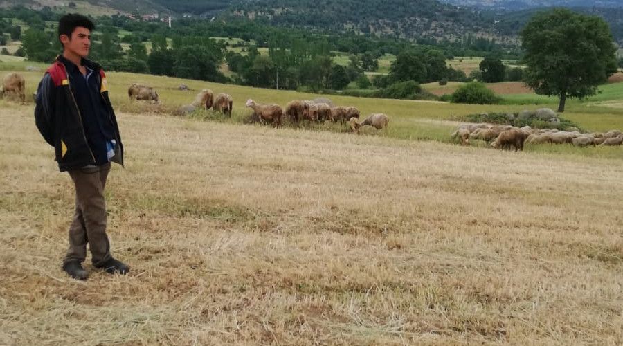 16 ya��ndaki gen� sulama havuzunda bo�uldu
