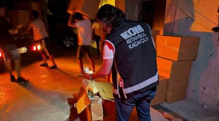 23 milyon lira değerinde kaçak tütün ele geçirildi