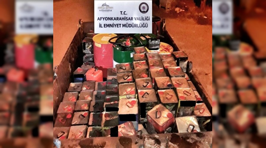3 bin litre kaçak akaryakıt ele geçirildi