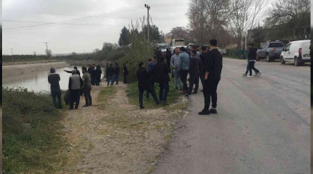 3 gündür kayıp şahıs kanalda ölü bulundu