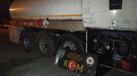46 bin 500 litre kaçak akaryakıt ele geçirildi