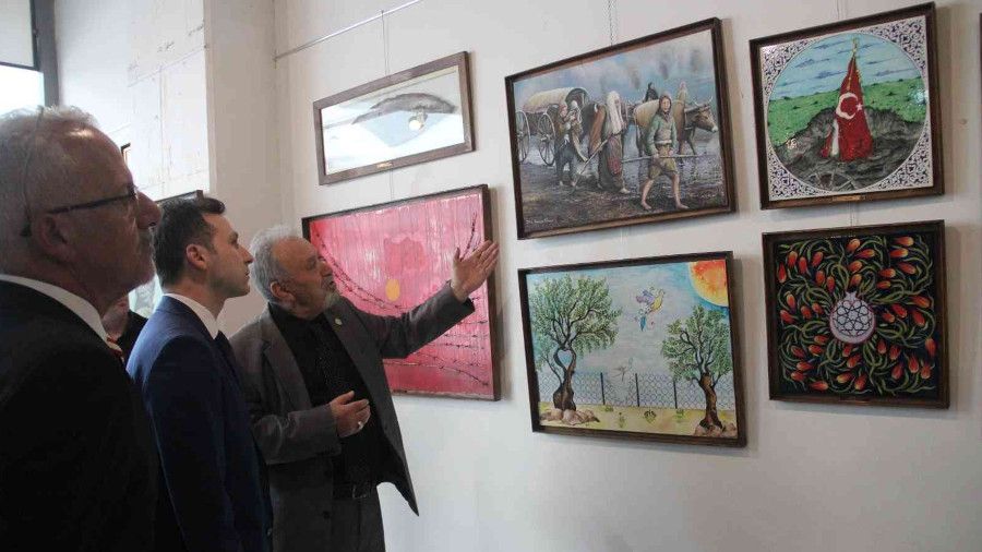 46 sanat��n�n 86 eseri sanatseverlerle bulu�tu