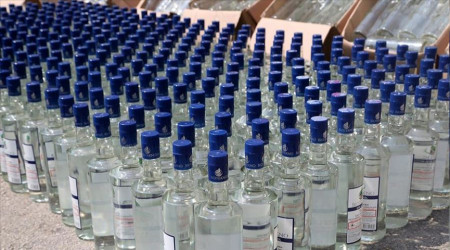  8 ton sahte etil alkol dezenfektan grnmnde sata sunulmu