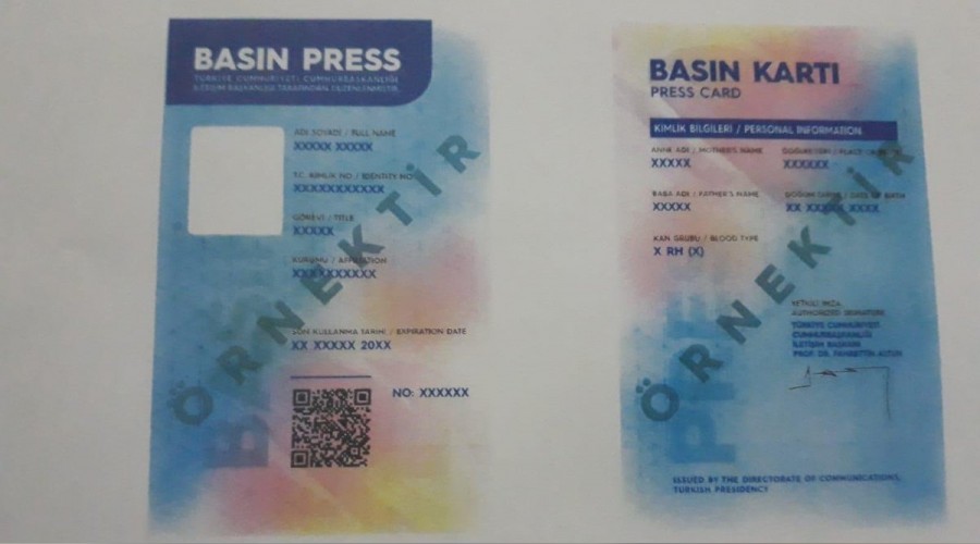 894 gazetecinin kart� r�lantide