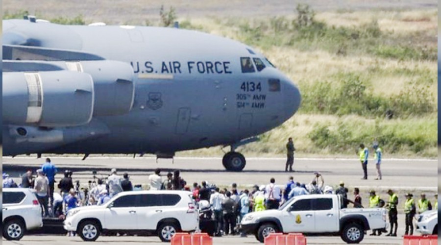 ABD u�aklar� Venezuela s�n�r�na indi