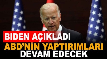 ABD'nin ran yaptrmlar devam edecek