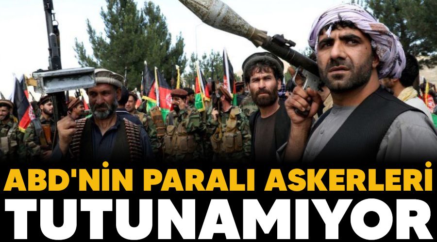  ABD'nin paral� askerleri tutunam�yor