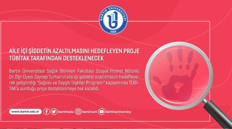 Aile içi şiddetin azaltılmasını hedefleyen proje TÜBİTAK tarafından desteklenecek