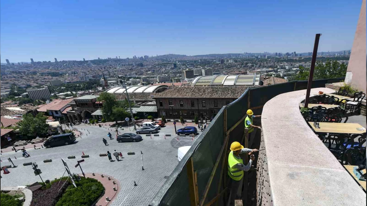 Ankara Kalesi ve etrafna yeni dzenleme