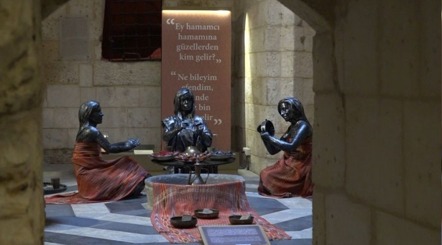 Antep'in Hamamlar� bu m�zede ya�at�l�yor