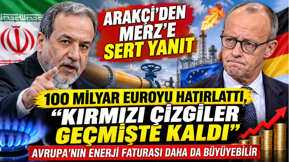 ARAKÇİ'DEN MERZ'E SERT YANIT