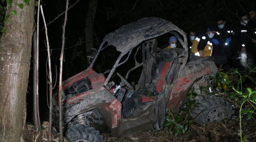 Arkada�lar�n ormandaki UTV gezisi �l�mle bitti