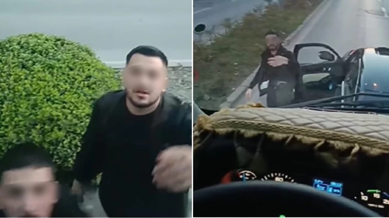 Arkasındaki aracı yumruklamıştı, ehliyetinden oldu