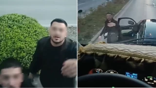 Arkasındaki aracı yumruklamıştı, ehliyetinden oldu