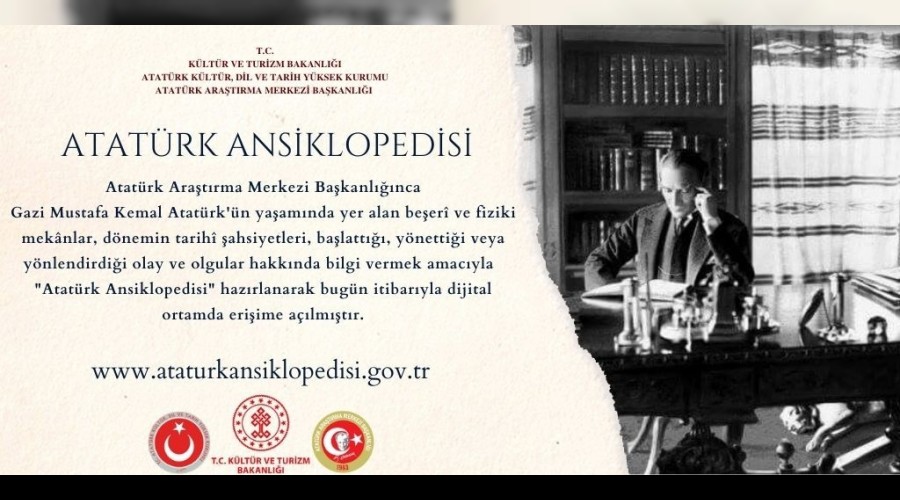 Atatürk Ansiklopedisi dijital erişime açıldı