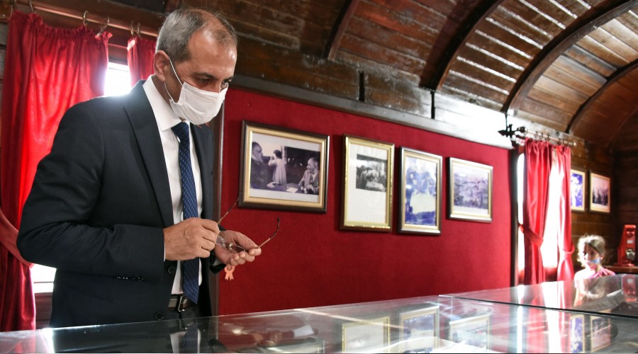 ‘Atatürk Treni’ müzeye dönüştürüldü
