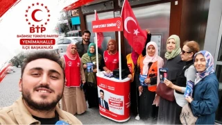 Başkentte BTP rüzgârı: Yenimahalle'de yoğun saha çalışması