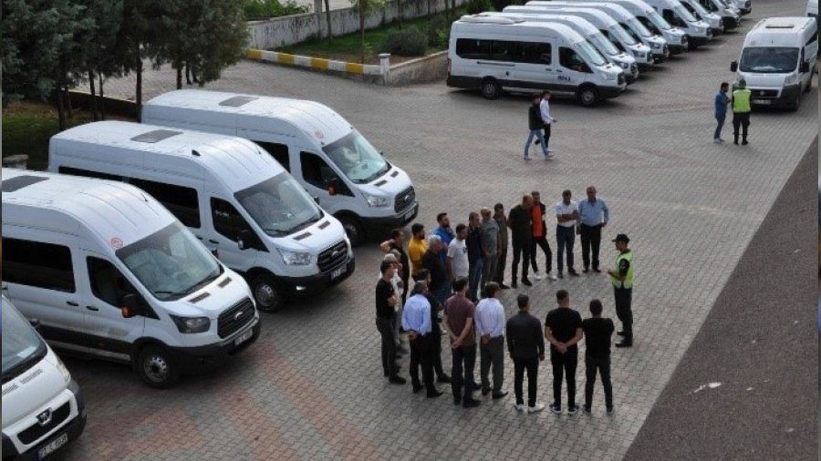 Batman'da 62 okul servisi �of�r�ne para cezas�