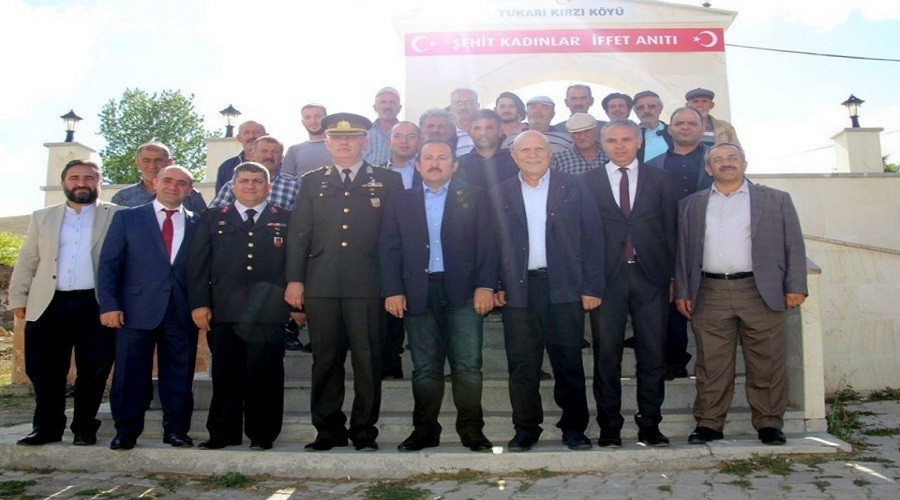 Bayburt'ta Kahraman kad�nlar�n ismi '�ffet An�t�nda ya�at�l�yor�