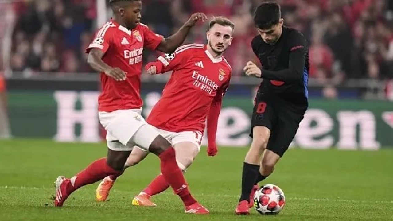 Benfica, Barcelona ile gol d�ellosunu kaybetti