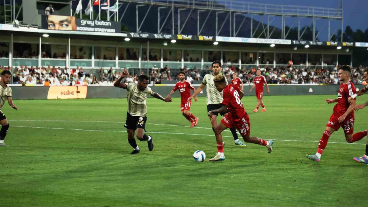 Beşiktaş ligi Bodrum galibiyetiyle kapattı