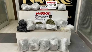 Bismil'de araçta 15 kilo esrar ele geçirildi: 1 tutuklama