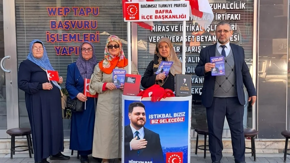 BTP Bafra �l�e Te�kilat��ndan co�kulu 19 May�s kutlamas�
