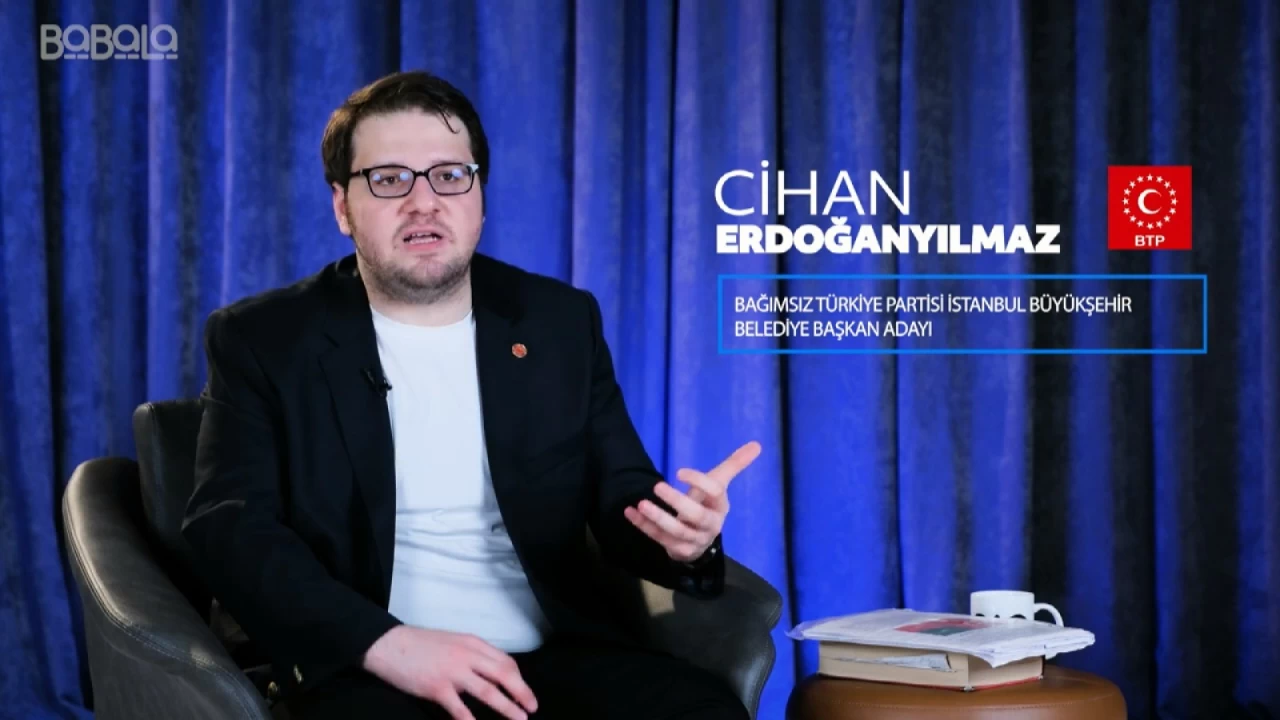 BTP İBB adayı Cihan Erdoğanyılmaz: İstanbul’u yapay zeka devriminin gözbebeği yapacağız