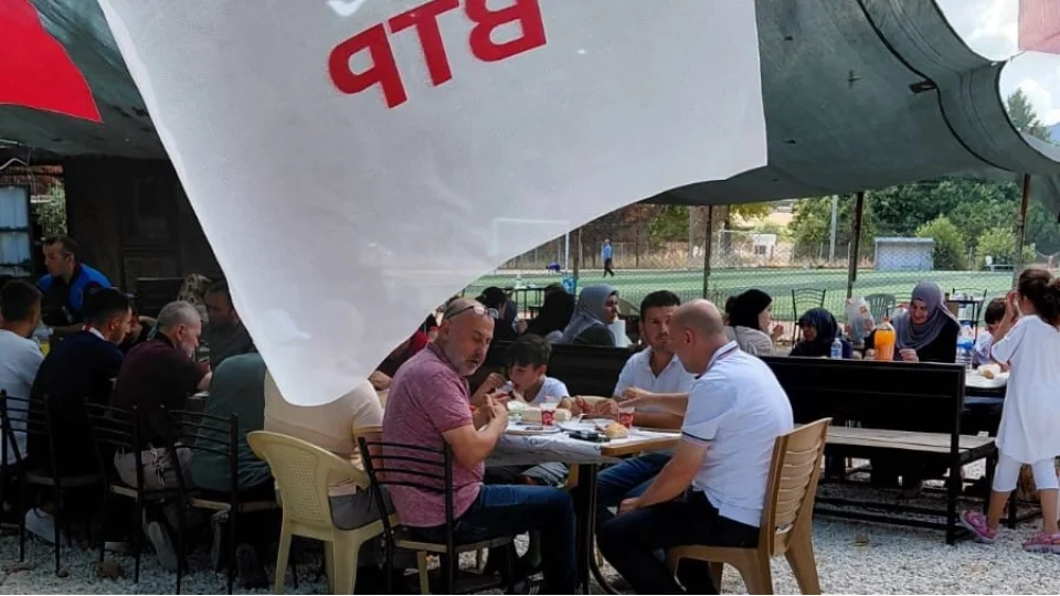 BTP Orhangazi teşkilatından İznik Gölü kenarında Aile Buluşması