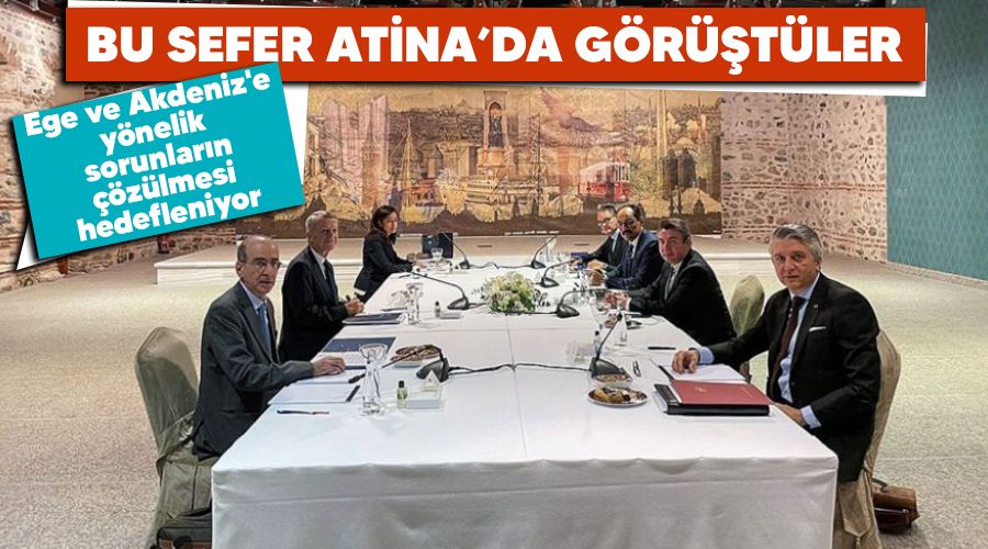Bu sefer Atina'da görüştüler