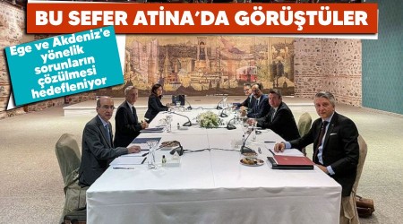 Bu sefer Atina'da görüştüler