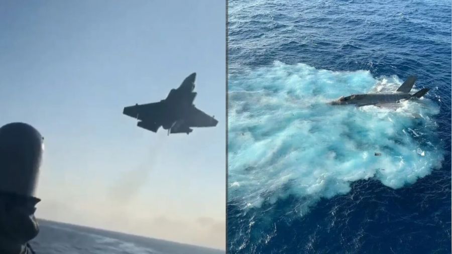 Bu uçaklar çürük... ABD'de F-35 savaş uçağı iniş sırasında düştü