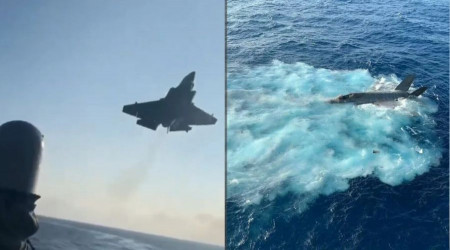 Bu uçaklar çürük... ABD'de F-35 savaş uçağı iniş sırasında düştü