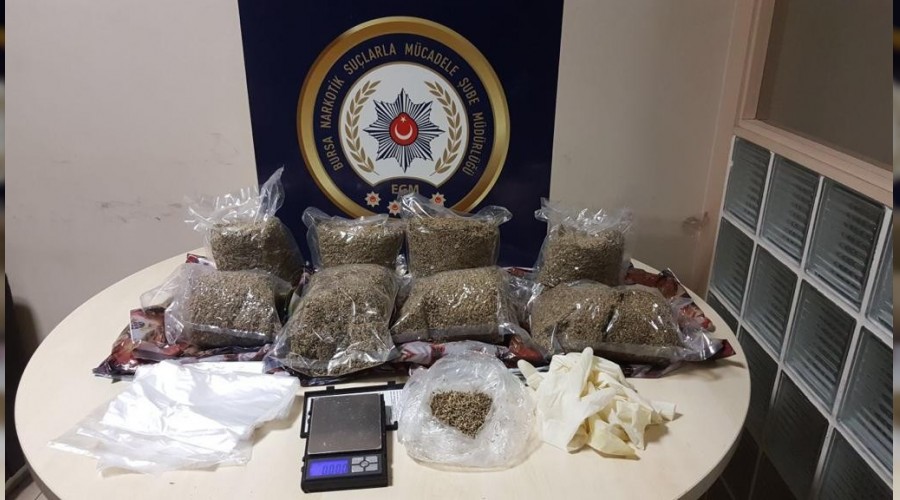 Bursa'da 1 ayda 73 ki�i narkotikten tutukland�