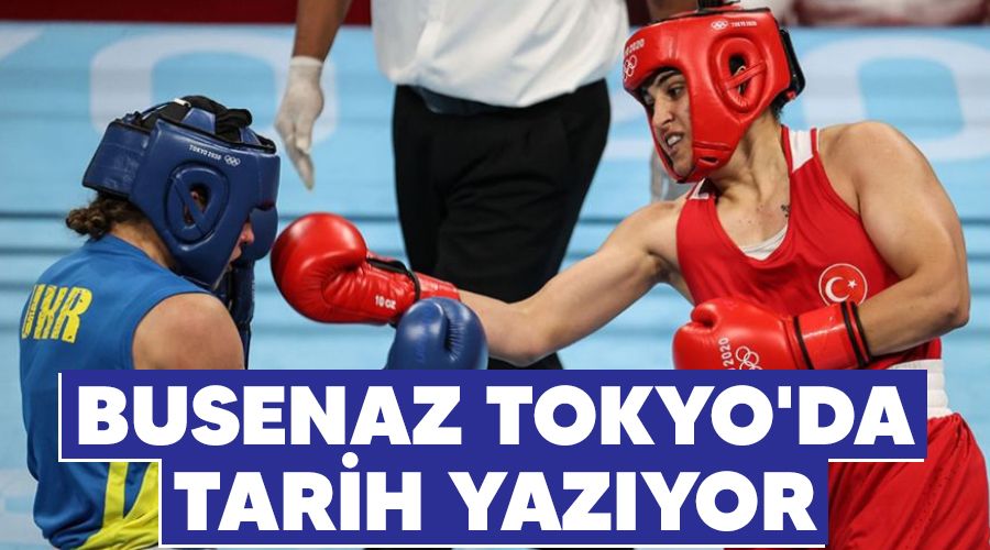 Busenaz Tokyo'da tarih yaz�yor