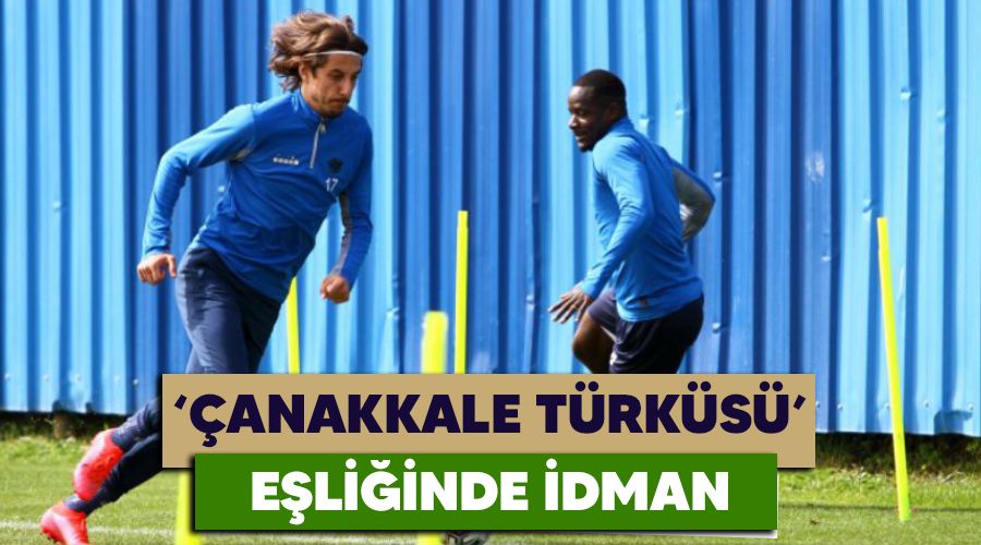 'Çanakkale Türküsü' eşliğinde idman