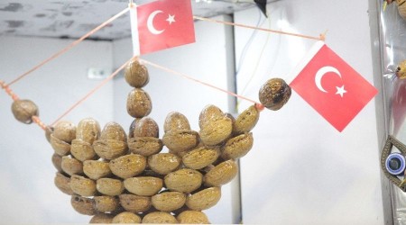 Ceviz kabukları geçim kaynağı oldu