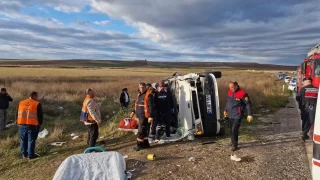 orum'da tr ile ii servisi arpt: 1 l, 14 yaral