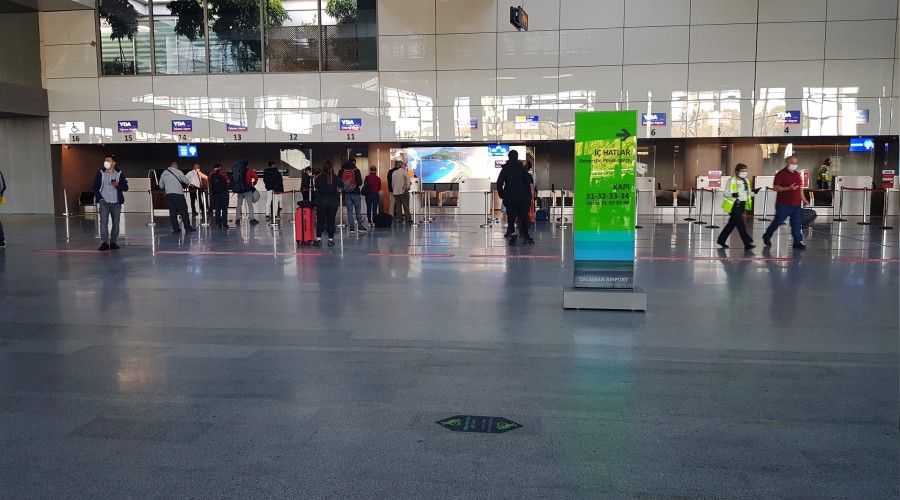 Dalaman Havaliman� u�u�lara a��ld�