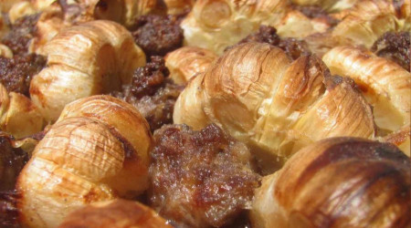 Damak çatlatan lezzet: Sarımsak kebabı